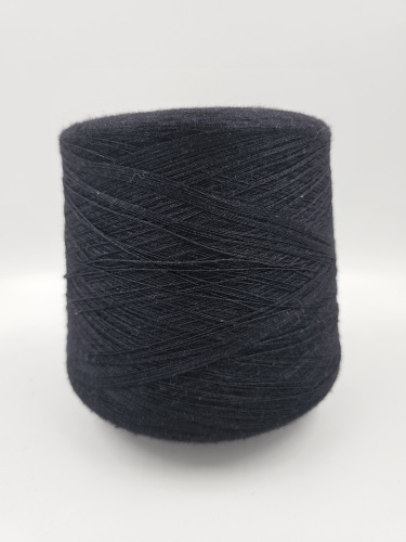 Пряжа Crystal, Biella Yarn, меринос, шелк, кашемир, цвет черный